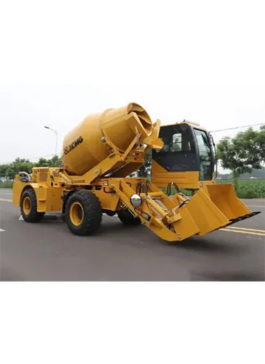 XCMG HT3.5 Cubic Left Front Drive Two-way Self-loading Mixer SLM3500S