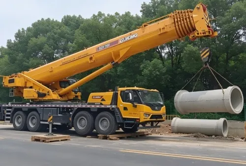 XCMG XCT130G8-1 – World's First Four-Axle 130-Ton Truck Crane XCMG XCT130G8-1 – World's First Four-Axle 130-Ton Truck Crane