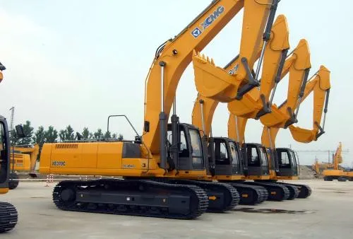 XCMG vs SANY Excavators XCMG vs SANY Excavators